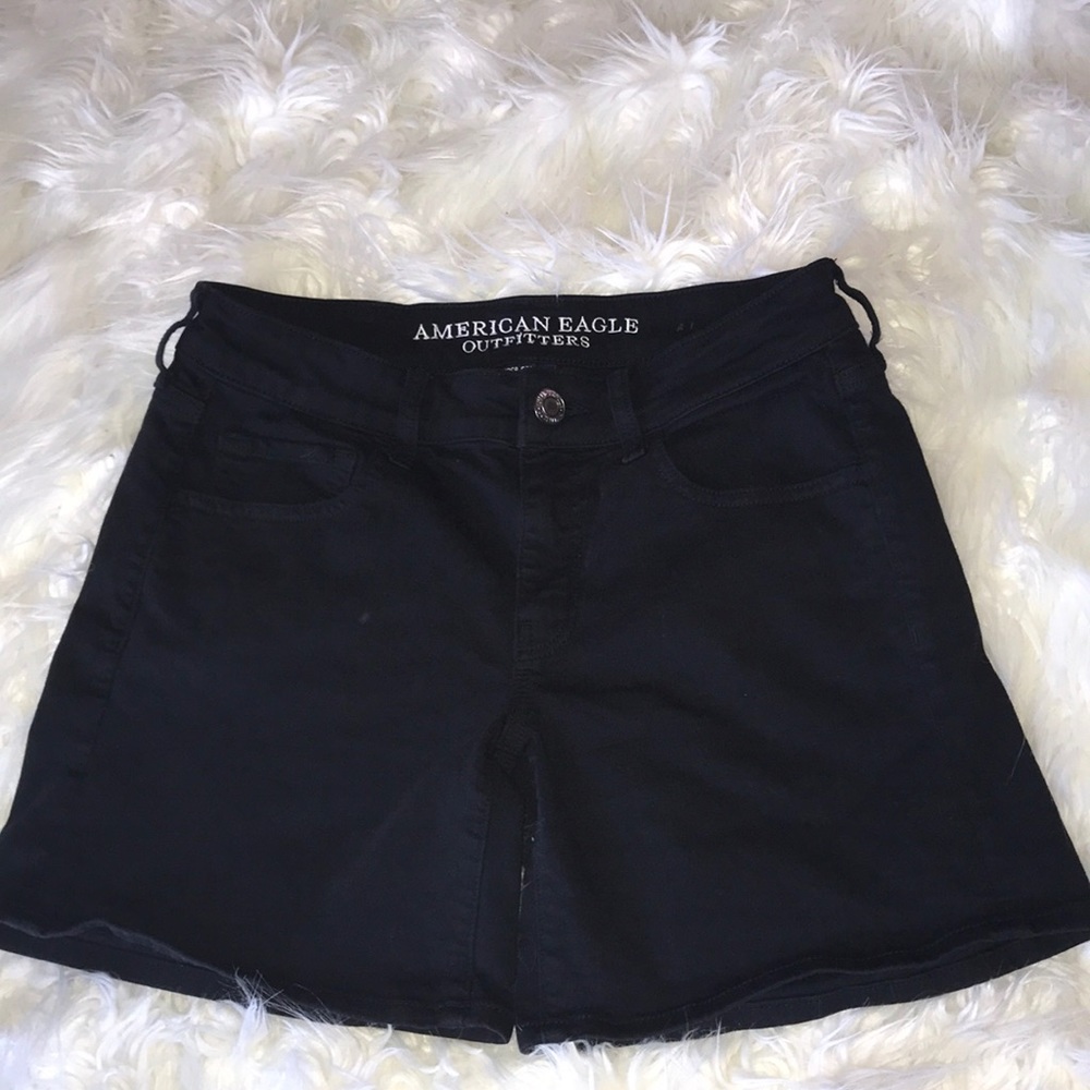 black american eagle shorts